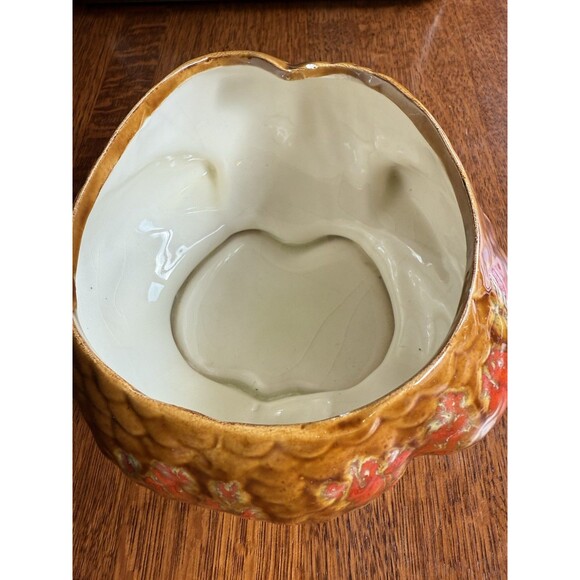 Vintage 1979 Ceramic Rooster Cookie Jar Cannister Ceramics.   Hand Painted. - Picture 10 of 16